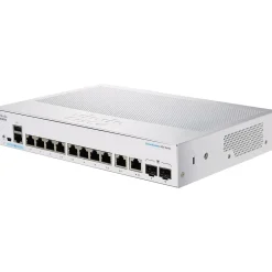Sale Cisco 350 10-Port Gigabit Ethernet Managed Switch, Silver (CBS3508P2GNA)