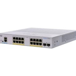 Clearance Cisco 350 16-Port Gigabit Ethernet Managed Switch, Silver (CBS35016FP2GNA)