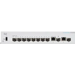 Sale Cisco 350 8-Port Gigabit Ethernet Managed Switch, Silver (CBS3508SE2GNA)