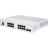 Hot Cisco 350 16-Port Gigabit Ethernet Managed Switch, Silver (CBS35016T2GNA)