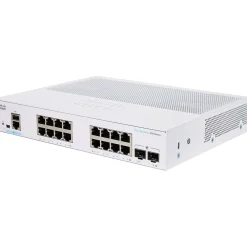 Hot Cisco 350 16-Port Gigabit Ethernet Managed Switch, Silver (CBS35016T2GNA)