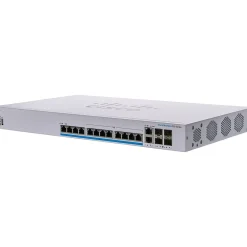 Clearance Cisco 350 12-Port Gigabit Ethernet Managed Switch, Silver (CBS35012NP4XNA)
