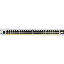 New Cisco Business 350 Series 52-Port Gigabit Ethernet Managed Switch, Silver (CBS350-48FP-4G-NA)