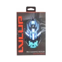 New Vivitar Civitar LVLUP LU737 Gaming Optical Mouse, Black