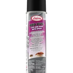 Claire Bed Bug, Lice and Dust Mite Spray, 16 oz. (CL-006)