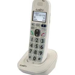 Clarity Telecom D702HS Cordless Expansion Handset, White