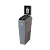 LeanStream Plastic Trash Can, 23 Gallon, Gray (LS1B-002)<CleanRiver Clearance