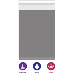 Clearance Partners Brand Clear View Poly Mailers, 6