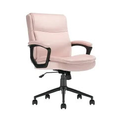 Ergonomic Chairs*Click365 Transform 2.0 Ergonomic Fabric Swivel Desk Chair, (CCHR10007E) Pink