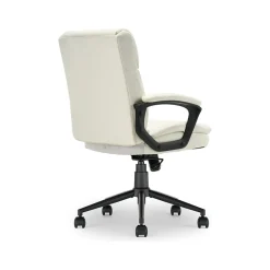 Ergonomic Chairs*Click365 Transform 2.0 Ergonomic Bonded Leather Swivel Desk Chair, (CCHR10007C) White