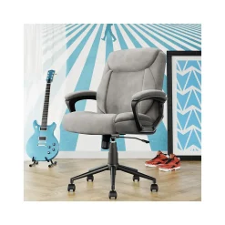 Ergonomic Chairs*Click365 Transform 1.0 Ergonomic Fabric Swivel Desk Chair, (CCHR10001C) Gray