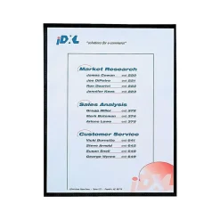 Sheet Protectors|C-Line Cubicle Keepers Polypropylene Magnetic File Pockets, Clear, 25/Box (CLI37991)