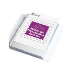 Sheet Protectors|C-Line Heavyweight Polypropylene/PP Sheet Protectors, Heavyweight, Clear, 100/Box (62033)