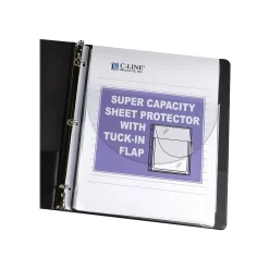 Sheet Protectors|C-Line Heavyweight Sheet Protectors, 8.5" x 11", Clear, 10/Pack (61027)