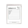 Sheet Protectors|C-Line Job Ticket Holders, 9" x 12", Clear, 50/Box (80912)