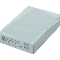 Sheet Protectors|C-Line Mini Heavyweight Sheet Protectors, 8-1/2" x 5 1/2", Clear, 50/Box (CLI62058)