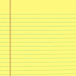 Notepads|C-Line Notepad, Wide Ruled, Yellow, 12 Pads/Bundle (CLI25106-12)