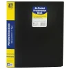 Sheet Protectors|C-Line Presentation Book with Sheet Protector, 24 Pockets, Letter, Black (CLI33240)