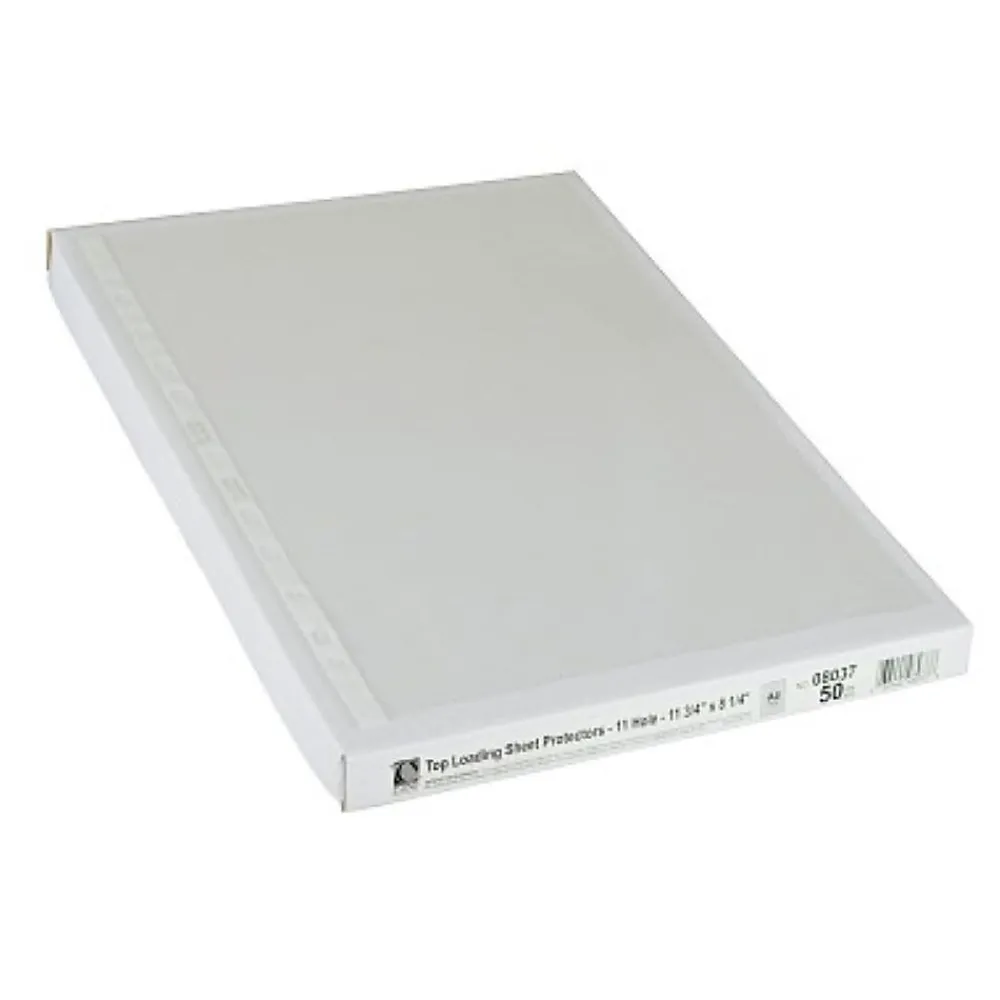Sheet Protectors|C-Line Size A4 Lightweight Sheet Protector, 8-1/4" x 11-3/4", Clear, 50/Box (08037)