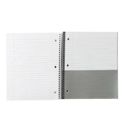 Subject Notebooks|C-Line 3-Subject Notebooks, Wide Ruled, 120 Sheets, Assorted Colors, 3/Bundle (CLI22046-3)