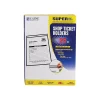 Sheet Protectors|C-Line Vinyl Job Ticket Holders, 9" x 12", Clear with Black Edges25/Box (46912)