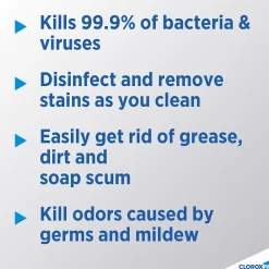 Clorox Clean-Up Disinfectant Cleaner with Bleach Refill, 128 oz. (35420)<CloroxPro New