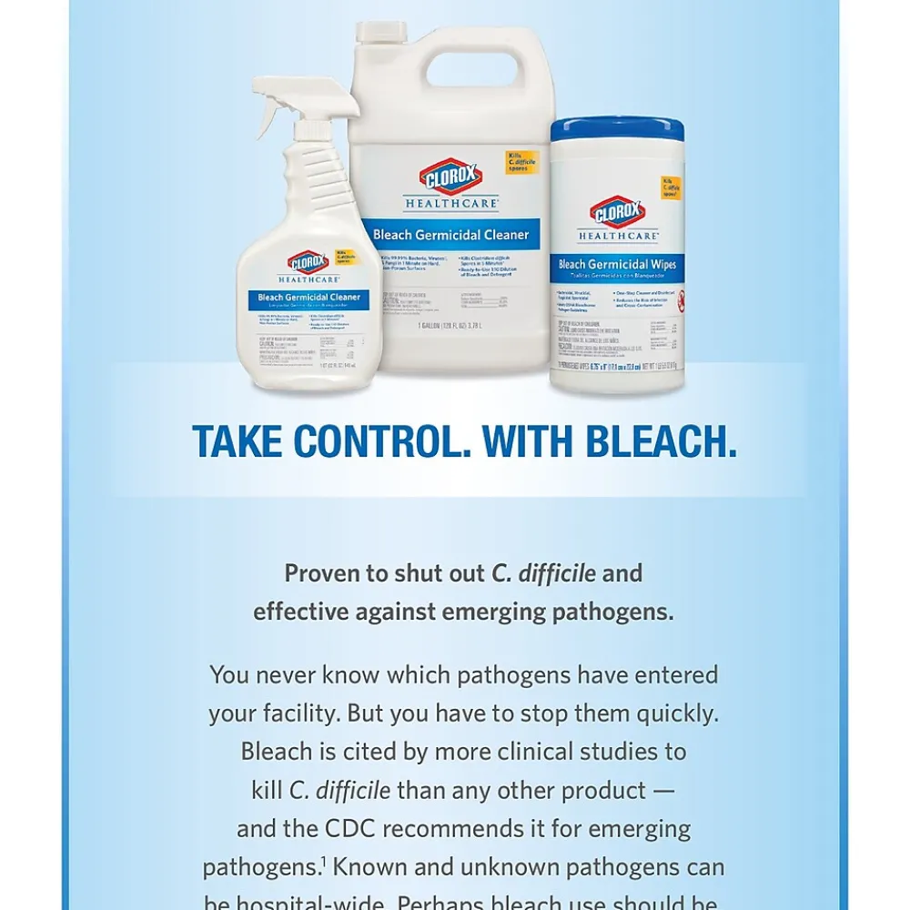 Disinfecting Wipes, 150/Canister, 6 Canisters/Carton<Clorox Clearance