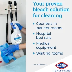 Bleach Germicidal Cleaner Refill, 128 oz., 4/Carton (68978)<Clorox Healthcare Best