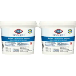 Healthcare Disinfecting Wipes, 110 Wipes/Container, 2/Carton (30358CT)<Clorox Hot