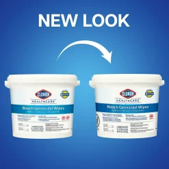 Healthcare Disinfecting Wipes, 110 Wipes/Container, 2/Carton (30358CT)<Clorox Hot