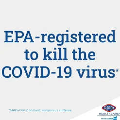 Healthcare Disinfecting Wipes, 70 Wipes/Canister (35309)<Clorox Clearance