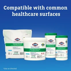 Disinfecting Wipes, 185 Wipes, 2/Carton (30827)<Clorox Healthcare Best