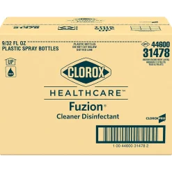 Fuzion All-Purpose Cleaners & Spray Disinfectant, Unscented, 32 oz., 9/Carton (31478CT)<Clorox Healthcare Sale