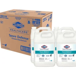Spore Defense Cleaner Disinfectant, Closed System Refill Bottle, 128 Fl Oz, 4/Pack (32122)<Clorox Healthcare Sale