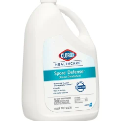 Spore Defense Cleaner Disinfectant, Open System Refill Bottle, 128 Fl Oz, 4/Pack (32409)<Clorox Healthcare Best