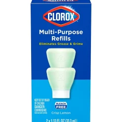 Multipurpose Cleaner Refill Pods, Crisp Lemon Scent, 2 Pods/Box, 8 Boxes/Carton (60161)<Clorox Sale
