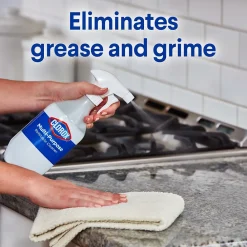 Multi-Purpose Cleaning Spray System Starter Kit, 1 Spray Bottle and 1 Refill, Crisp Lemon, 1.13 fl. oz. (60160)<Clorox Hot