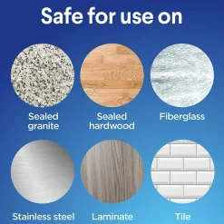 Multi-Purpose Cleaning Spray System Starter Kit, 1 Spray Bottle and 1 Refill, Crisp Lemon, 1.13 fl. oz. (60160)<Clorox Hot