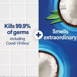 Scentiva Disinfecting Wipes, Pacific Breeze & Coconut Scent, 75 Wipes/Container (60037)<Clorox Sale