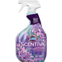 Scentiva Disinfecting Multi-Surface Cleaner Spray Bottle, Lavender and Jasmine, 32 fl. oz. (31387)<Clorox Sale