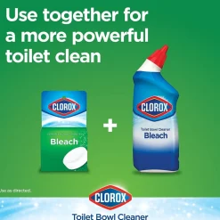 Ultra Clean Toilet Tablets Bleach, 3.5 oz., 2/Pack, 6 Packs/Carton (30024CT)<Clorox New