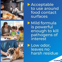 Anywhere Daily Disinfectant and Sanitizer, 32 fl. oz., 12/Carton (CLO01698CT)<CloroxPro Online