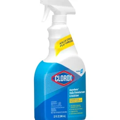 Anywhere Daily Disinfectant and Sanitizer, 32 fl. oz., 12/Carton (CLO01698CT)<CloroxPro Online
