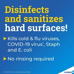 Anywhere Daily Disinfectant & Sanitizer, 1 gal., 4/Carton (31651)<CloroxPro Best