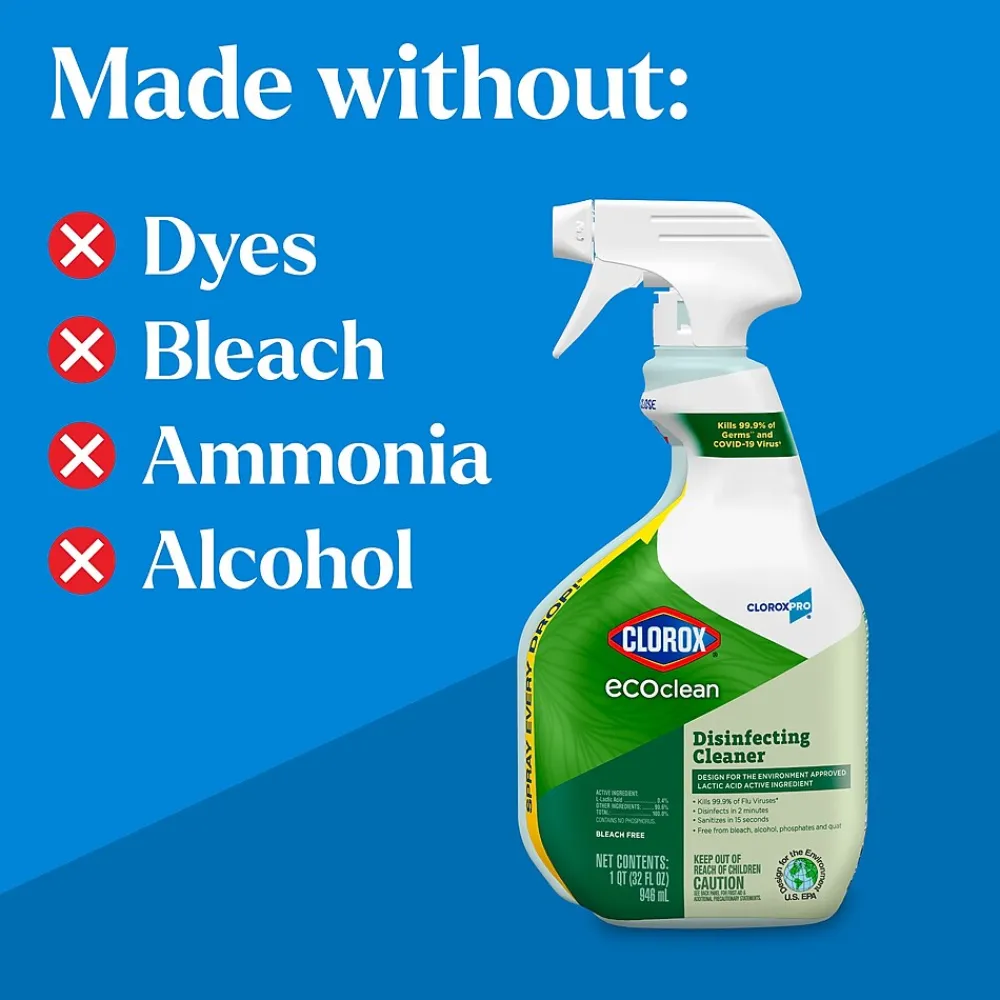 Pro EcoClean Disinfecting Cleaner, 32 Oz. (60213)<Clorox Online