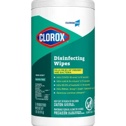 Pro Disinfecting Wipes, Fresh Scent, 75 Wipes/Container, 6/Carton (CLO15949CT)<Clorox Online