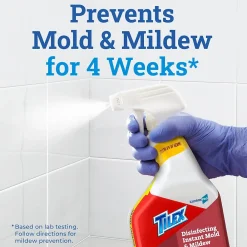 CloroxPro Disinfecting Instant Mold and Mildew Remover Spray, 32 Fluid Ounces, Pack of 9 (35600)<Tilex Outlet