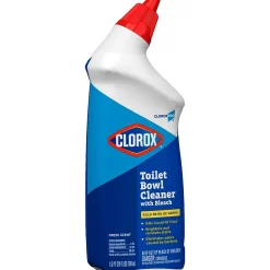 Pro Toilet Bowl Cleaner with Bleach, Fresh Scent, 24 fl. oz. (00031)<Clorox Clearance