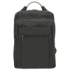 Club Rochelier Laptop Compatible Backpack, Large, Black (CRBP125-08)