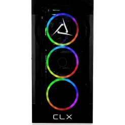 Clearance CLX SET TGMSETRTU2B07BM Gaming Desktop Computer, AMD Ryzen 9 7900X, 32GB Memory, 1TB SSD, 4TB HDD